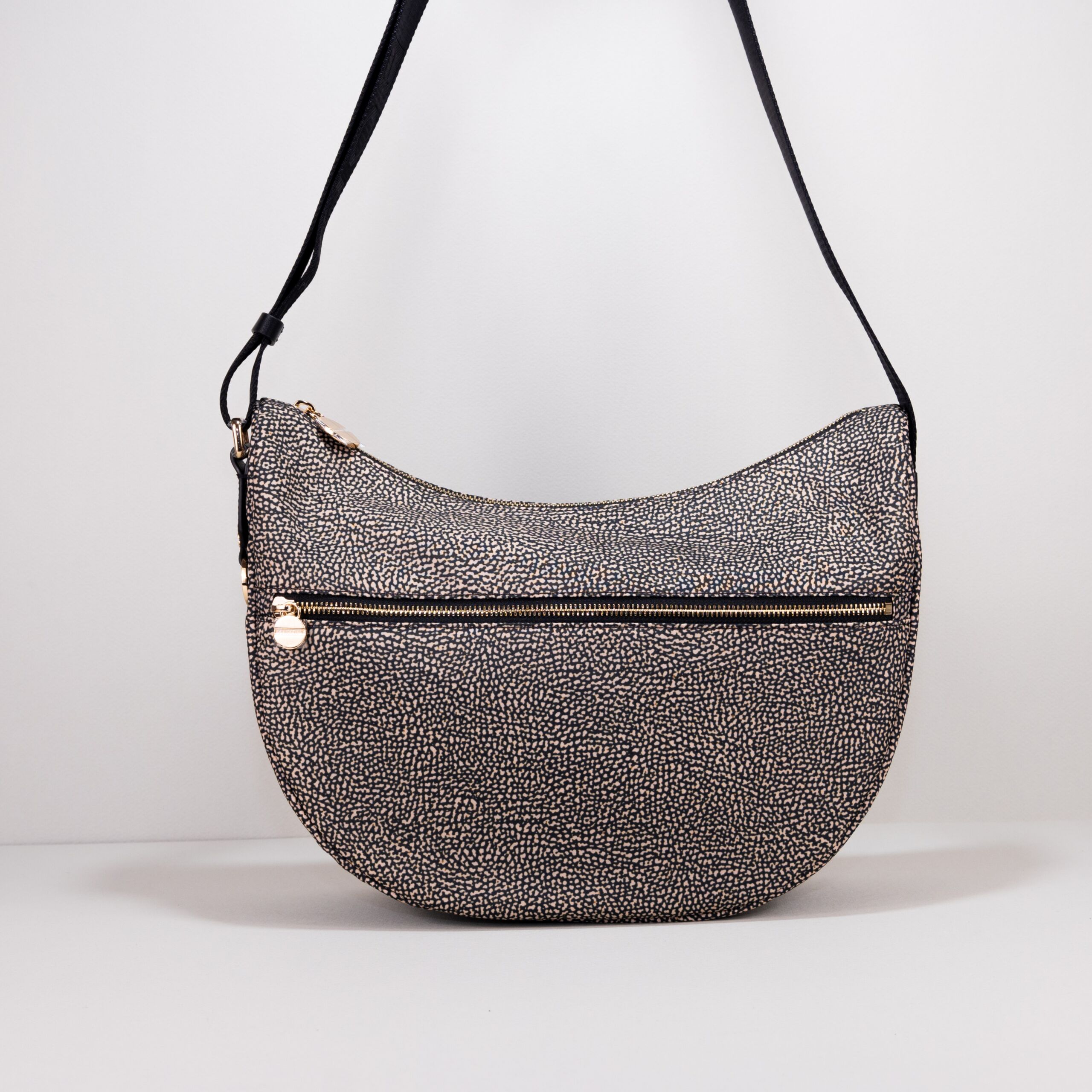 Borbonese Luna Bag Middle Op Natural Stefano Ascari