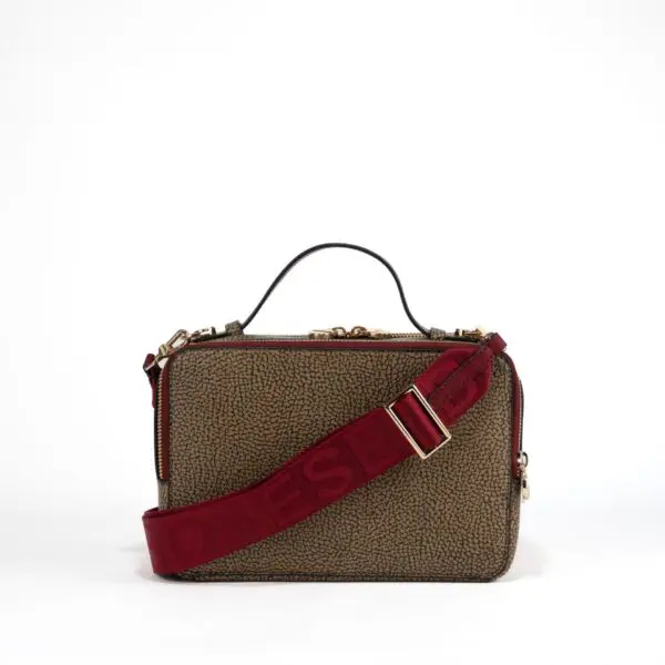 Borsa borbonese clearance tracolla rossa